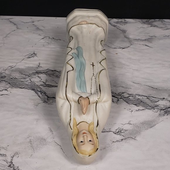 Porcelain Madonna Figurine by Roman Vintage - Picture 7 of 8